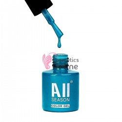 Oja semipermanenta ALL SEASION Color Gel UV / LED de 8 ml Cod 49 Ocean Blue